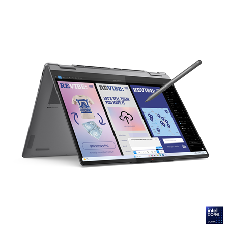 Lenovo Yoga 7 2-in-1 14ILL10 | Luna Grey | 14 " | OLED | Touchscreen | WUXGA | 1920 x 1200 pixels | Intel Core Ultra 7 | 256V |