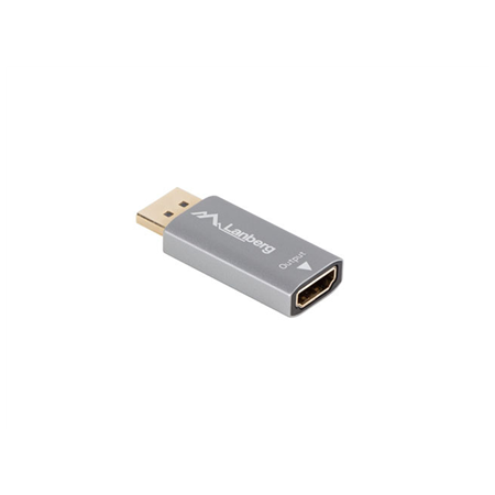 Lanberg Displayport (M) to HDMI (F) Adapter 8K, Silver | AD-DP-HD-03
