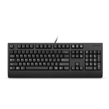 Lenovo Preferred Pro II USB Keyboard-US Euro | Keyboard | Wired | US Euro | Black | USB-A