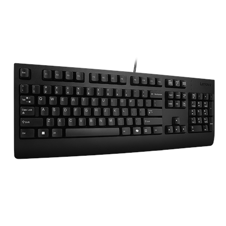 Lenovo Preferred Pro II USB Keyboard-US Euro | Keyboard | Wired | US Euro | Black | USB-A