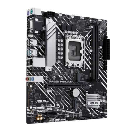 Asus PRIME H610M-A R2.0 | Processor family Intel | Processor socket LGA1700 | Supported hard disk drive interfaces M.2, SATA | N