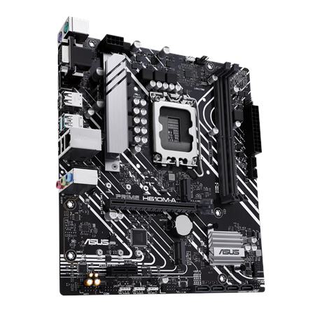 Asus PRIME H610M-A R2.0 | Processor family Intel | Processor socket LGA1700 | Supported hard disk drive interfaces M.2, SATA | N