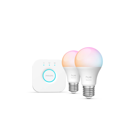 Philips Hue E WCA 806 A60 E27 2kit EU | E27 | 8 W | 16 million colours, White and colour light