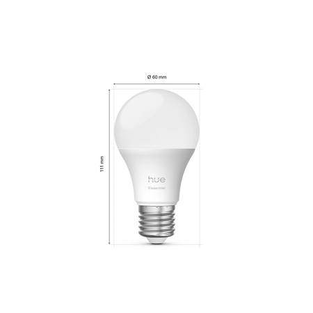 Philips Hue E WCA 806 A60 E27 2kit EU | E27 | 8 W | 16 million colours, White and colour light