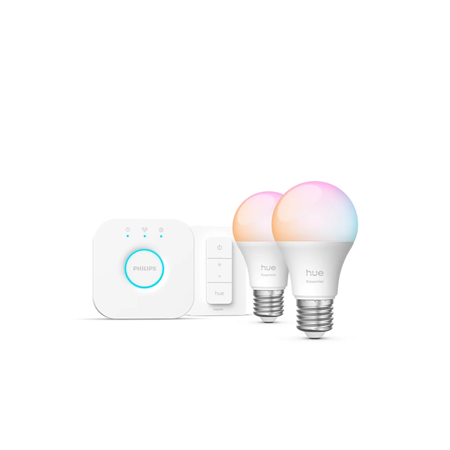 Philips Hue E WCA 806 A60 2kit SW EU | E27 | 8 W | 16 million colors, White and colored light