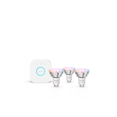 Philips Hue E WCA 345 GU10 3kit EU | GU10 | 3 W | 16 million colors, White and colored light