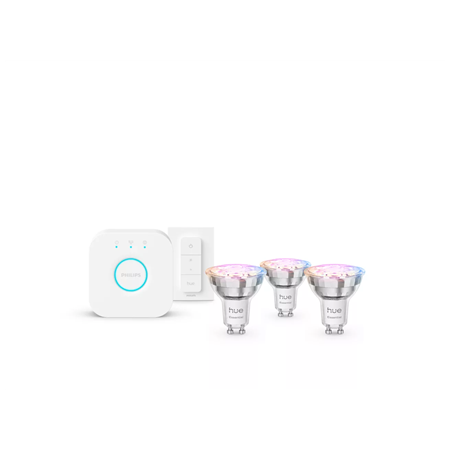 Philips Hue E WCA 345 GU10 3kit SW EU | GU10 | 4.7 W | 16 million colors, White and colored light