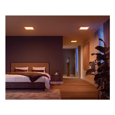 Philips Hue Surimu Panel Square Small | 2000-6500 K, Hue White and Color Ambiance