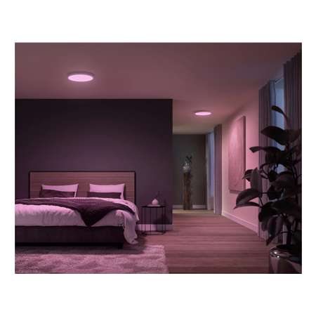 Philips Hue Surimu round panel light, 39.5 cm | Bluetooth, Zigbee