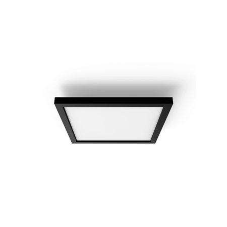 Philips Hue Aurelle square panel light, Black | 2200-6500 Hue White Ambiance