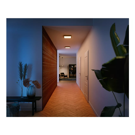 Philips Hue Aurelle square panel light, Black | 2200-6500 Hue White Ambiance