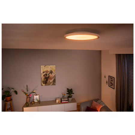 Philips Hue Aurelle Around Panel Light, White | 2200-6500 Hue White Ambiance