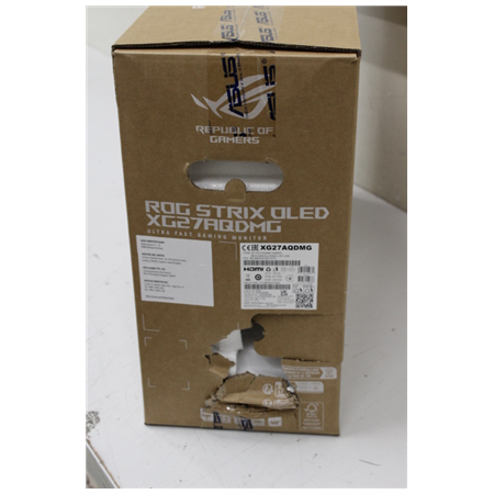 SALE OUT. Asus XG27AQDMG 27" 2560x1440/16:9/450cd/m2/Display Port HDMI | SALE OUT. Asus | ROG Strix OLED | XG27AQDMG | 27 " | WO