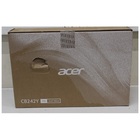 SALE OUT. Acer Vero CB242YGbipr 60cm 23.8'' FHD ZeroFrame 120Hz IPS 16:9 1ms(VRB) 250nits VGA HDMI DP AdaptiveSync EU Black DP,