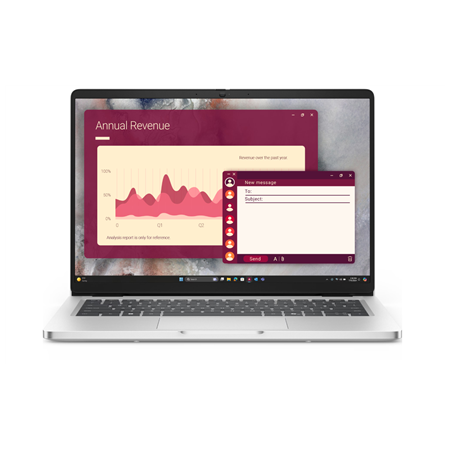 Dell Pro 14 PC14250 | Platinum Silver | 14 " | IPS | FHD+ | Anti-glare | Intel Core Ultra 7 | 265U | 16 GB | DDR5 | Solid-state