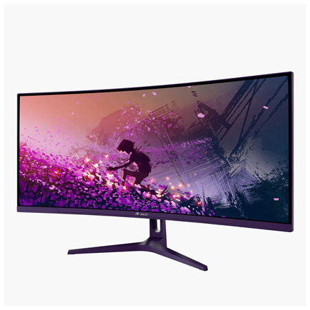 Arozzi | Nova | 34 " | VA | UWQHD | 21:9 | 165 Hz | 1 ms | 3440 x 1440 pixels | 350 cd/m² | HDMI ports quantity 2 | Purple