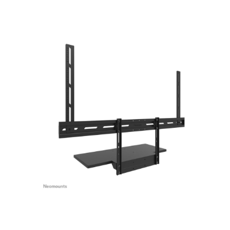 Neomounts Floor stand | AV40-500BL Keyboard Shelf Kit | Height adjustment | 43-110 " | Maximum weight (capacity) 2.5 kg | Black
