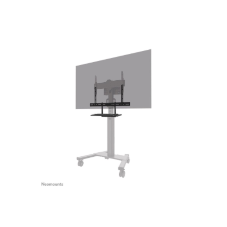 Neomounts Floor stand | AV40-500BL Keyboard Shelf Kit | Height adjustment | 43-110 " | Maximum weight (capacity) 2.5 kg | Black