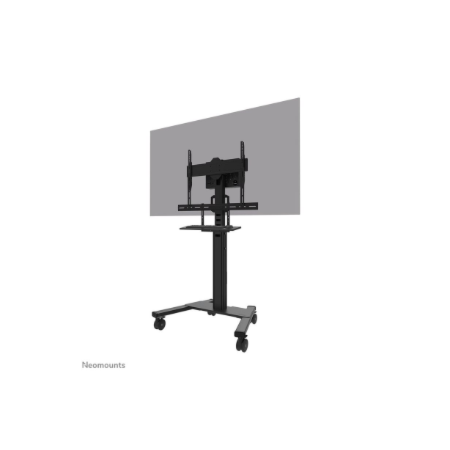 Neomounts Floor stand | AV40-500BL Keyboard Shelf Kit | Height adjustment | 43-110 " | Maximum weight (capacity) 2.5 kg | Black