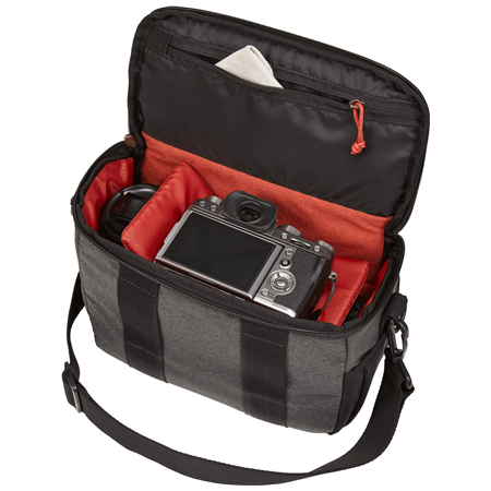 Case Logic Era | DSLR camera shoulder bag | Obsidian black