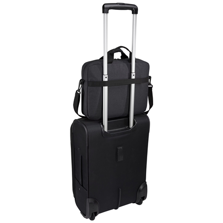 Case Logic Huxton | Fits up to size 13.3 " | Laptop attaché | Black | Shoulder strap