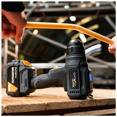 Batavia B.V. 18V Cordless Heat Gun with Digital LCD Display (battery and charger not included)
