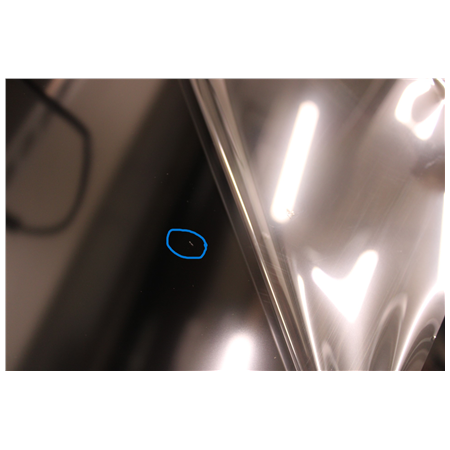 SALE OUT. Sharp 50HR7265E | 50 | Smart TV | Google TV | Black | DAMAGED PACKAGING, SCRATCHED ON THE SCREEN