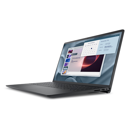 Dell Pro 15 Essential PV15250 | Carbon Black | 15.6 " | WVA | FHD | 1920 x 1080 pixels | Anti-glare | Intel Core 3 | 100U | 8 GB