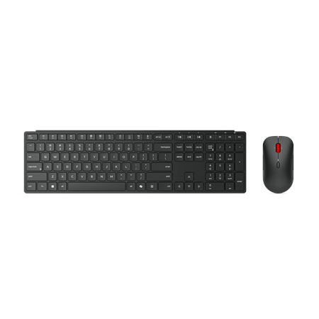 Lenovo Multi-Mode Pro Combo Keyboard and Mouse 6000-US Euro | Keyboard and Mouse Set | Wireless | Mouse included | US Euro | Blu