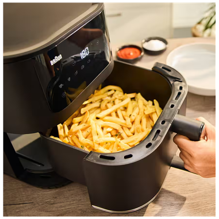 Braun MultiFry 5 Air Fryer | HF5030 | Power 1700 W | Capacity 6 L | RealAir Technology | Black