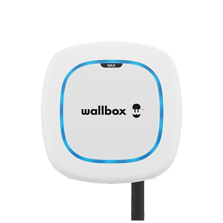 Wallbox Electric Vehicle charge | Pulsar Max | 22 kW | Wi-Fi, Bluetooth | 5 m | White