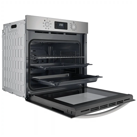 INDESIT Oven | IO 255HU X | 71 L | Electric | Hydrolytic | Electronic | Height 59.5 cm | Width 59.5 cm | Stainless steel