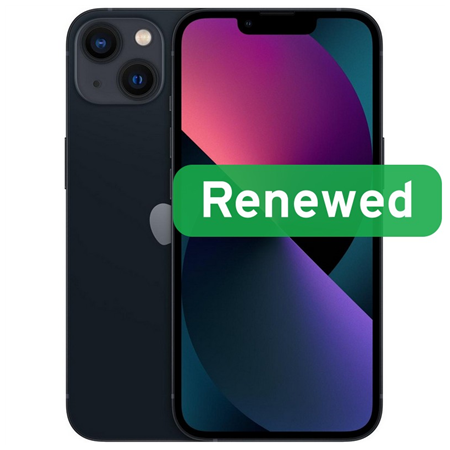 Apple Renew Grade C | Apple iPhone 13 | Midnight | 6.1 " | Super Retina XDR | A15 Bionic | 4 GB | 128 GB | iOS