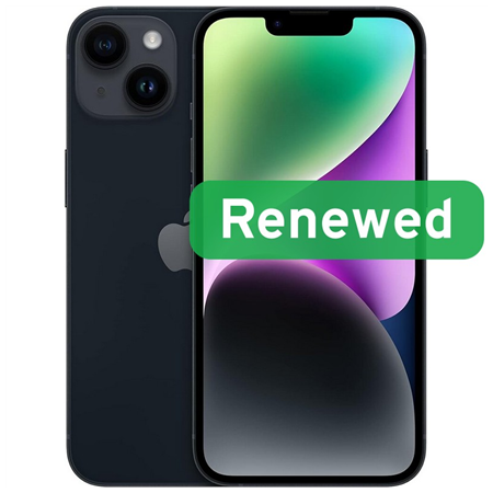 Apple Renew Grade C | iPhone 14 | Midnight | 6.1 " | Super Retina XDR | A15 Bionic | 6 GB | 128 GB | iOS