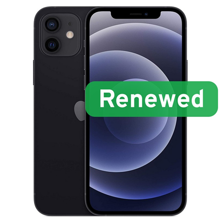 Apple Renew Grade C | iPhone 12 | Black | 6.1 " | Super Retina XDR | A14 Bionic | 4 GB | 64 GB | iOS