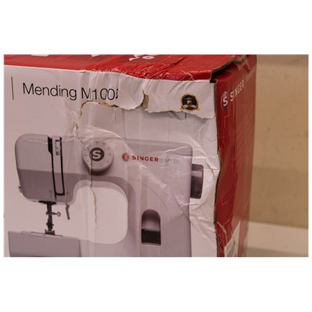 SALE OUT. Singer Sewing Machine | M1005 | Number of stitches 11 | Number of buttonholes 1 | White | DAMAGED PACKAGING