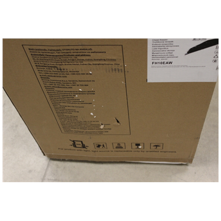 SALE OUT. SALE OUT. Gorenje Freezer | FH10EAW | Energy efficiency class E | Chest | Free standing | Height 85.4 cm | Total net c