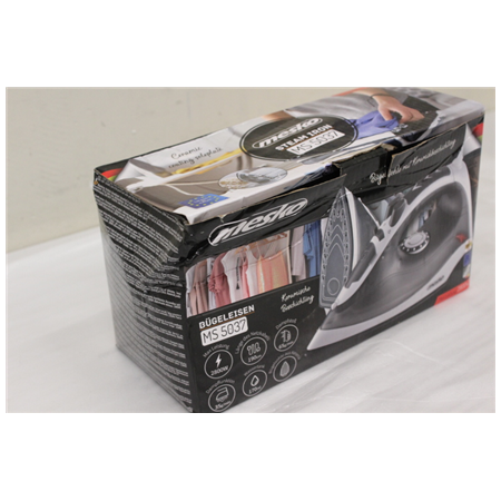 SALE OUT. Mesko MS 5037 Steam iron 2800W, Grey | Mesko MS 5037 | Steam Iron | 2800 W | Water tank capacity 170 ml | Continuous s