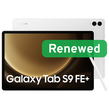 Samsung Renewed Grade B | Samsung Galaxy Tab S9 FE+ | Silver | TFT Display | 128 GB | Wi-Fi | Android