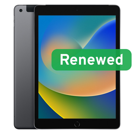 Apple Renew Grade C | Apple iPad 9th Gen LTE | Space Gray | Retina IPS | 64 GB | iPadOS
