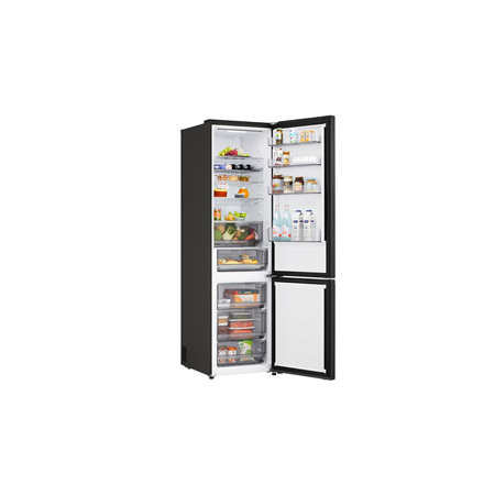 LG Refrigerator | GBBS322CEV | Energy efficiency class C | Free standing | Combi | Height 203 cm | Fridge net capacity 262 L | F