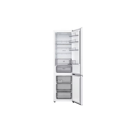 LG Refrigerator | GBBS322CSW | Energy efficiency class C | Free standing | Combi | Height 203 cm | Fridge net capacity 262 L | F