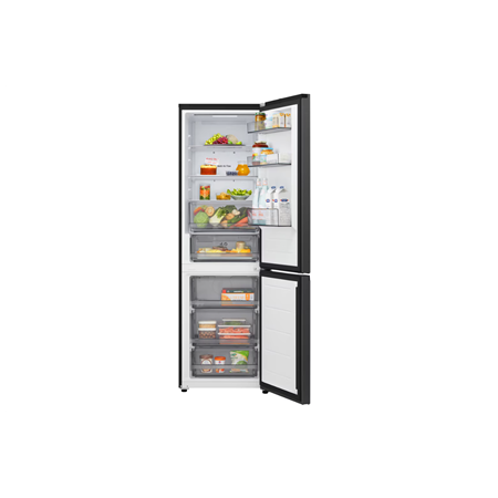 LG Refrigerator | GBBSJ10EEP | Energy efficiency class E | Free standing | Combi | Height 186 cm | No Frost system | Fridge net