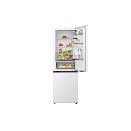 LG Refrigerator | GBBSJ10ESW | Energy efficiency class E | Free standing | Combi | Height 186 cm | Fridge net capacity 220 L | F
