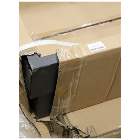 SALE OUT. Lanberg Rack cabinet 19" free-standing 42U/600x1000 (flat pack) with glass door lCD V2 | FF01-6042-12BL | DAMAGED PACK