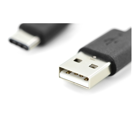 Digitus USB Type-C connection cable, Type USB-A to USB-C | AK-300154-018-S