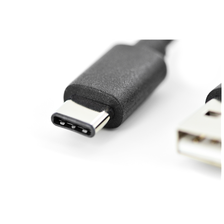 Digitus USB Type-C connection cable, type USB-A - USB-C | AK-300154-010-S