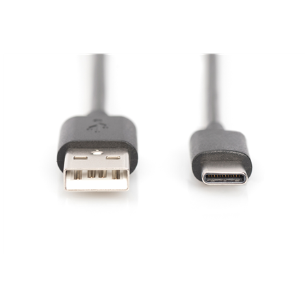 Digitus USB Type-C connection cable, type USB-A - USB-C | AK-300154-010-S