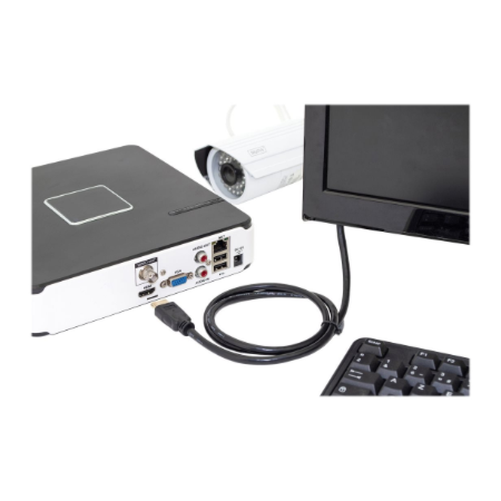 Digitus HDMI High Speed with Ethernet Connection Cable | DB-330123-020-S | 2 m