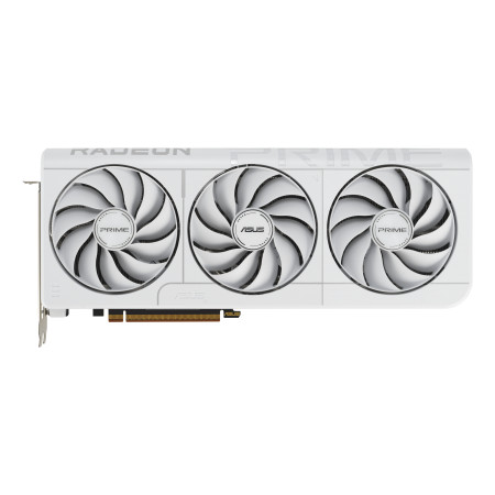 ASUS Prime RX9070XT-O16G-WHITE AMD Radeon RX 9070 XT 16 GB